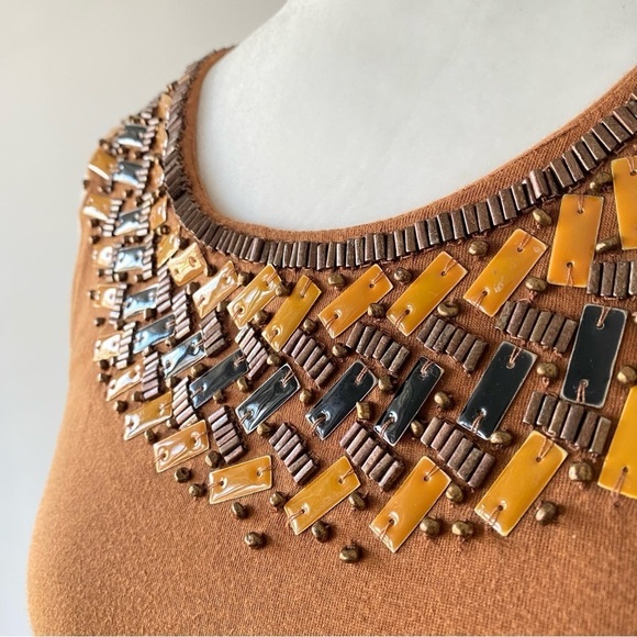 Embellished Sleeveless Top - Picture 2 of 12